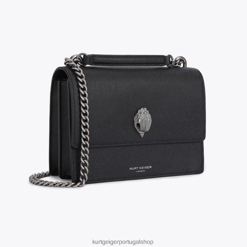 Kurt Geiger mulheres corpo cruzado shoreditch londres 8J6X00135 preto | bolsas