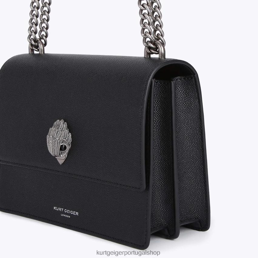 Kurt Geiger mulheres corpo cruzado shoreditch londres 8J6X00135 preto | bolsas