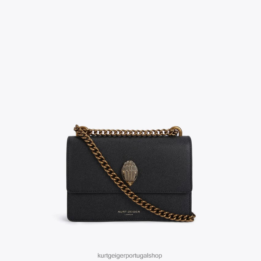 Kurt Geiger mulheres londres shoreditch pequena crossbody 8J6X00134 preto | bolsas