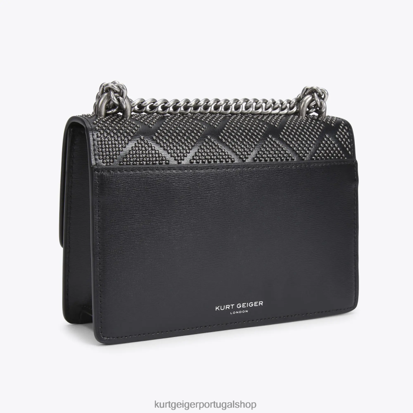 Kurt Geiger mulheres londres shoreditch pequeno corpo cruzado 8J6X00125 preto outro | bolsas
