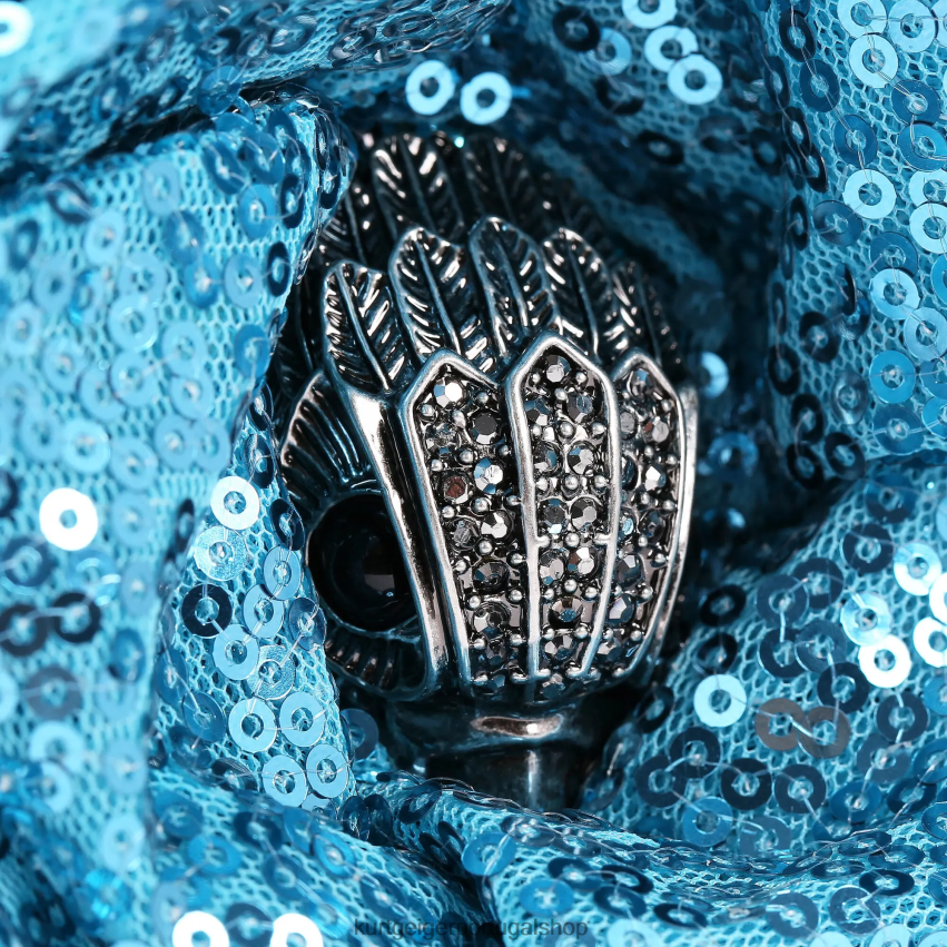 Kurt Geiger mulheres londres shoreditch pequeno corpo cruzado 8J6X00126 turquesa | bolsas