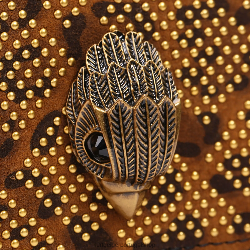 Kurt Geiger mulheres londres shoreditch pequeno corpo cruzado 8J6X00138 combinação marrom escuro | bolsas