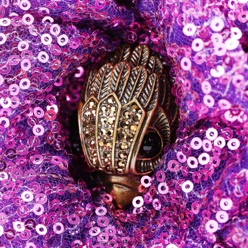 Kurt Geiger mulheres londres shoreditch pequeno corpo cruzado 8J6X00143 roxo | bolsas