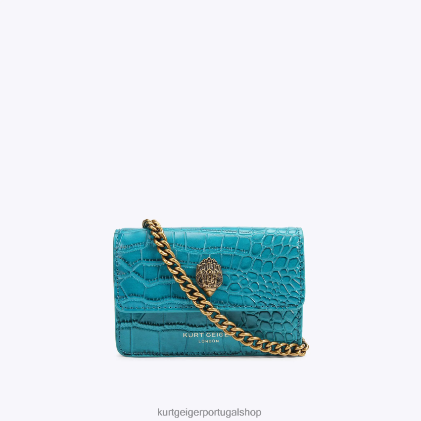 Kurt Geiger mulheres londres shoreditch xs xbody 8J6X00259 gasolina | bolsas