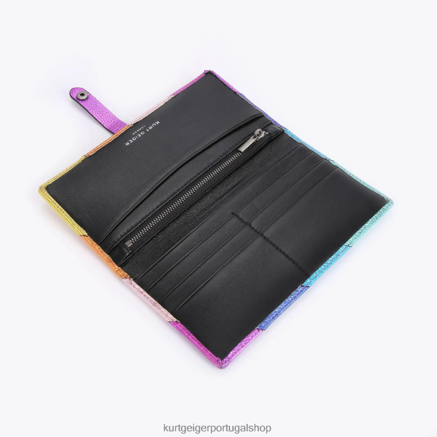 Kurt Geiger mulheres carteira macia de couro londrina 8J6X00154 vários/outros | bolsas