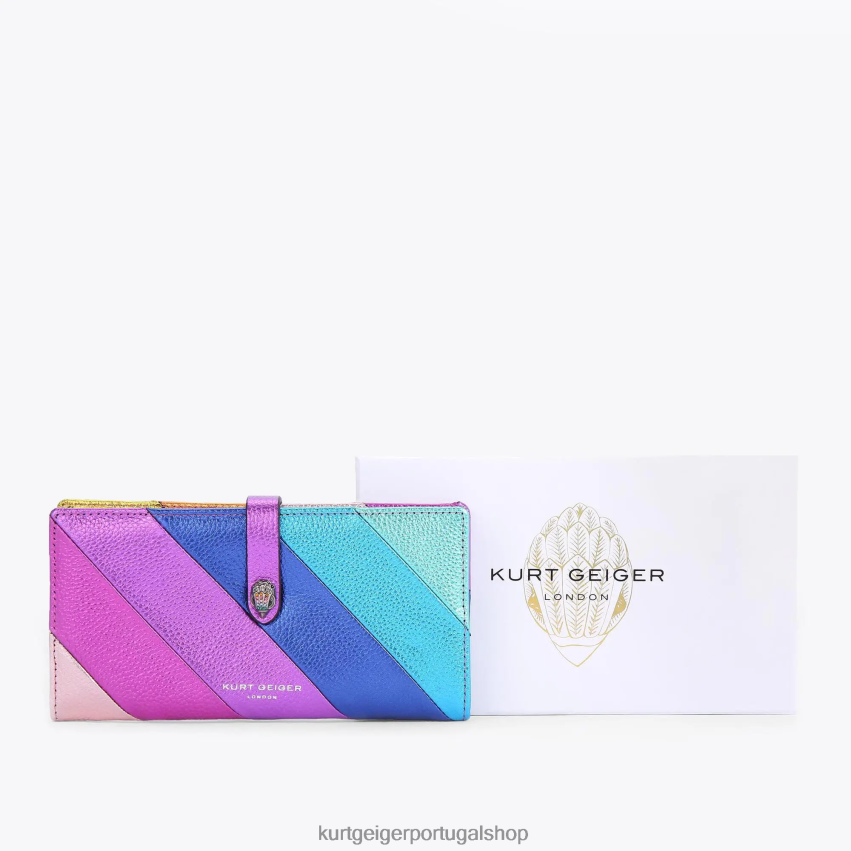 Kurt Geiger mulheres carteira macia de couro londrina 8J6X00154 vários/outros | bolsas