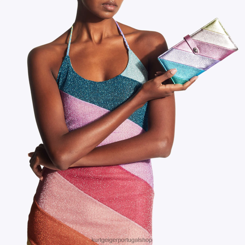 Kurt Geiger mulheres carteira macia de couro londrina 8J6X00219 outro | bolsas