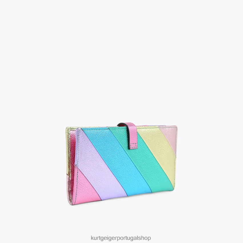 Kurt Geiger mulheres carteira macia de couro londrina 8J6X00219 outro | bolsas