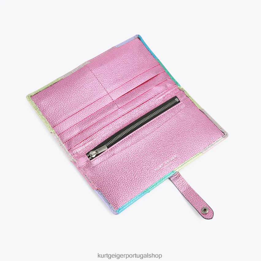 Kurt Geiger mulheres carteira macia de couro londrina 8J6X00219 outro | bolsas