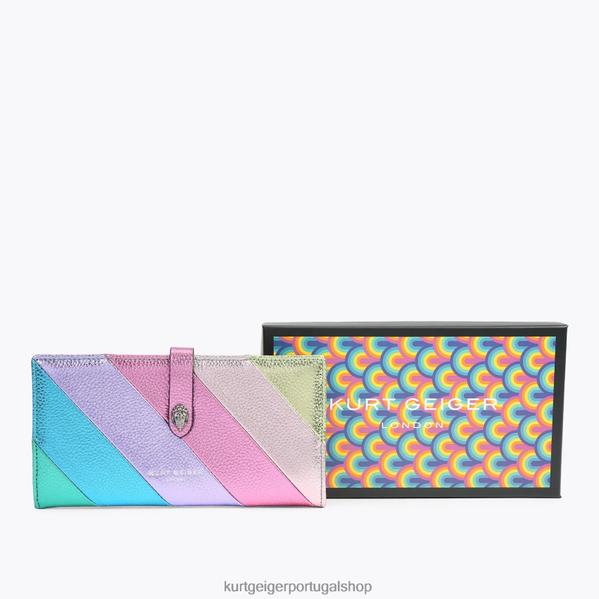 Kurt Geiger mulheres carteira macia de couro londrina 8J6X00219 outro | bolsas
