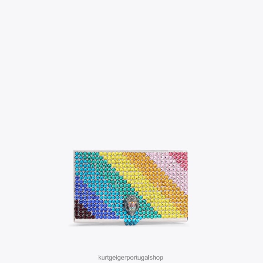 Kurt Geiger mulheres estojo de cartão de cristal de Londres 8J6X00230 vários/outros | bolsas
