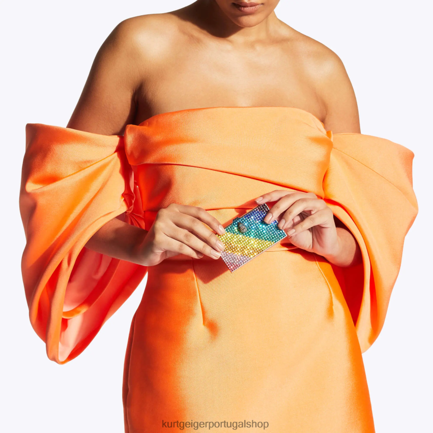 Kurt Geiger mulheres estojo de cartão de cristal de Londres 8J6X00230 vários/outros | bolsas