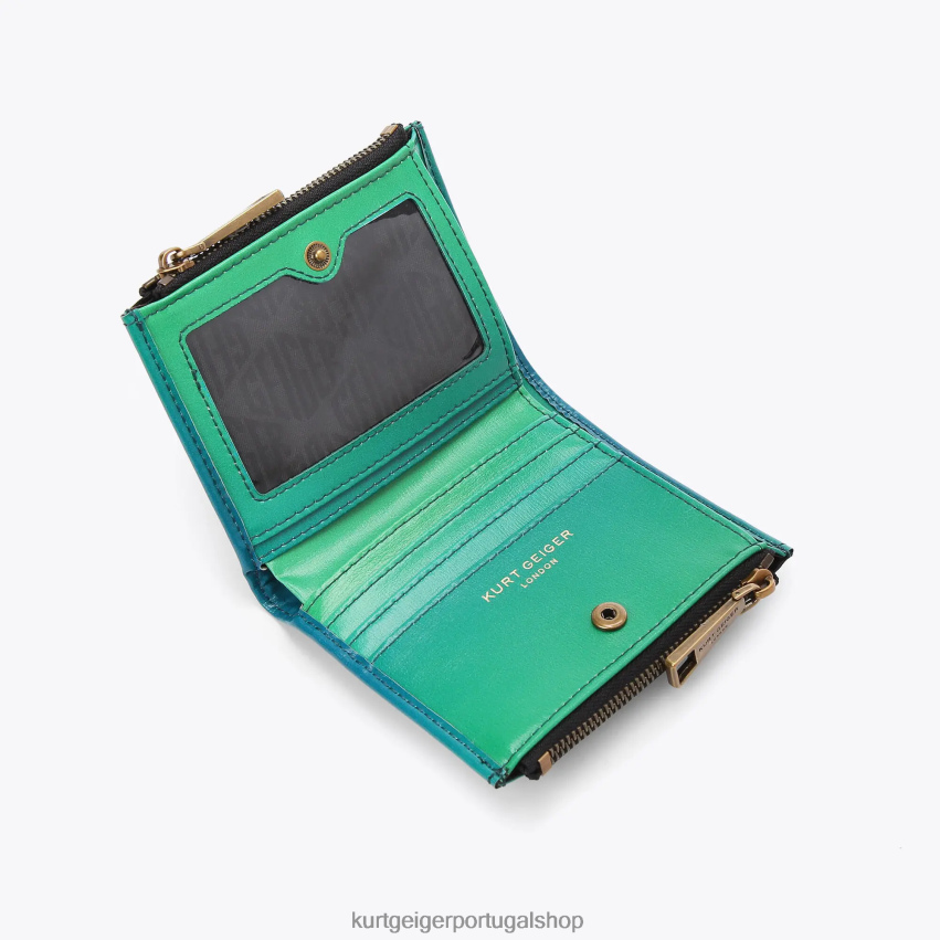 Kurt Geiger mulheres mini bolsa londrina shoreditch 8J6X00556 verde | bolsas