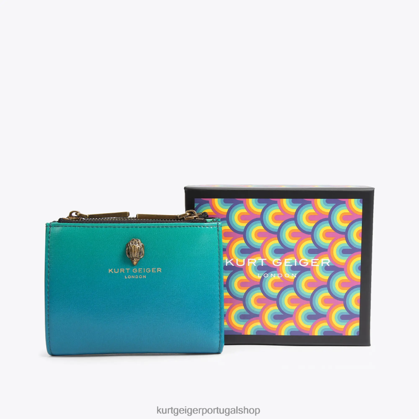 Kurt Geiger mulheres mini bolsa londrina shoreditch 8J6X00556 verde | bolsas