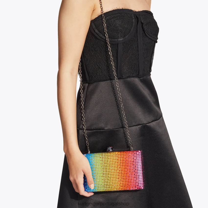 Kurt Geiger mulheres embreagem de cristal londres kensington 8J6X00204 vários/outros | bolsas