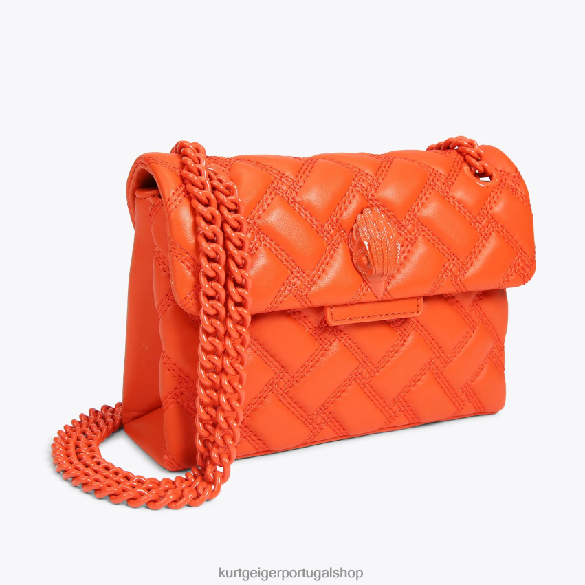 Kurt Geiger mulheres Londres mini banho kensington 8J6X0015 laranja | bolsas