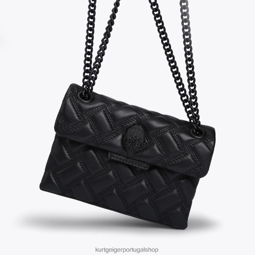 Kurt Geiger mulheres Londres mini banho kensington 8J6X0041 preto | bolsas