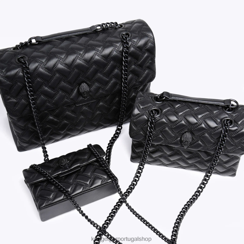 Kurt Geiger mulheres Londres mini banho kensington 8J6X0041 preto | bolsas