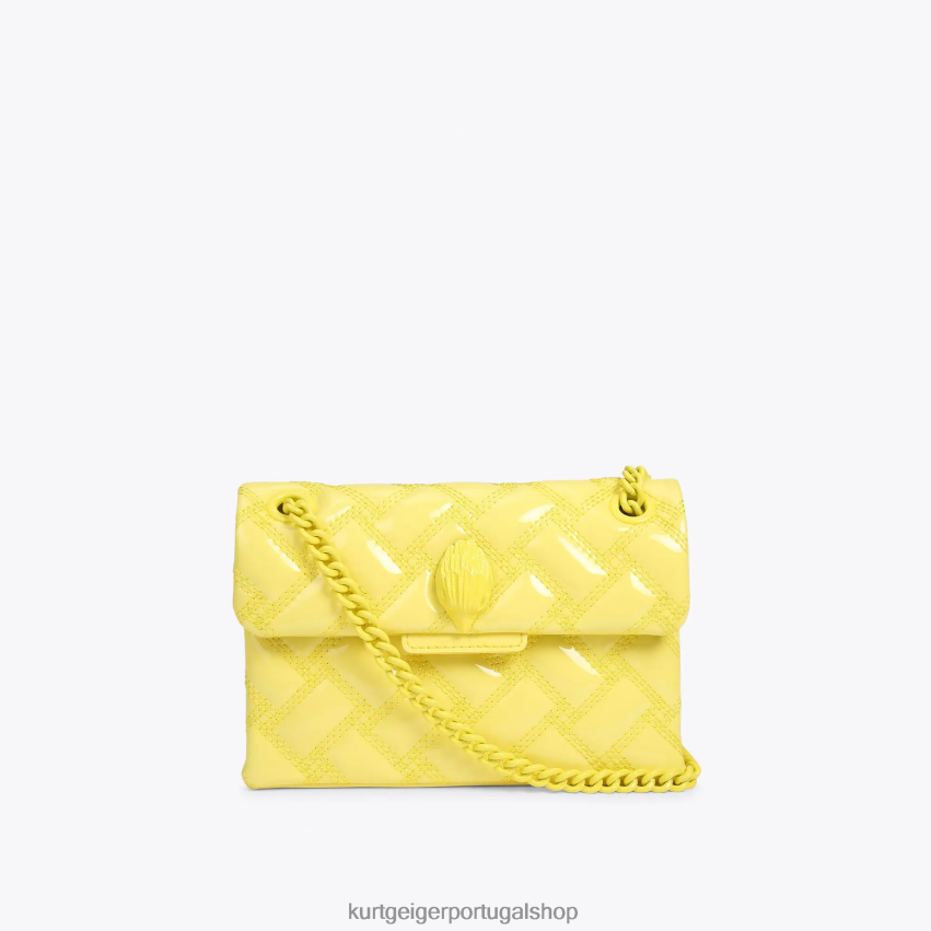 Kurt Geiger mulheres Londres mini banho kensington 8J6X0079 amarelo | bolsas