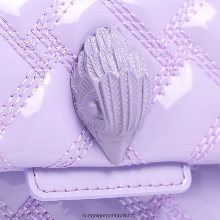 Kurt Geiger mulheres Londres mini banho kensington 8J6X0087 lilás | bolsas