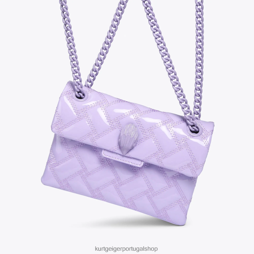 Kurt Geiger mulheres Londres mini banho kensington 8J6X0087 lilás | bolsas