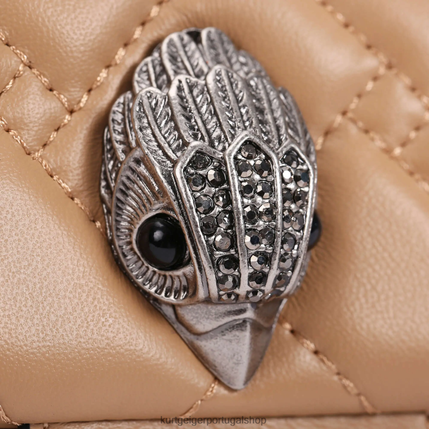 Kurt Geiger mulheres Londres mini kensington 8J6X00101 camelo | bolsas