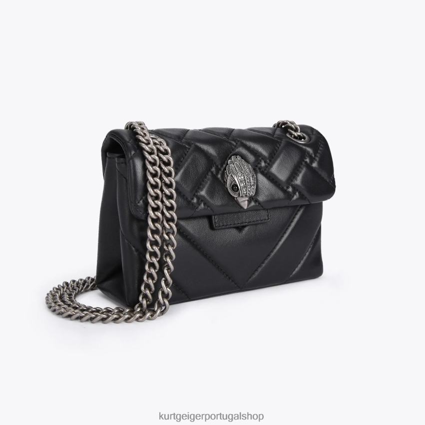 Kurt Geiger mulheres Londres mini kensington 8J6X0068 preto | bolsas