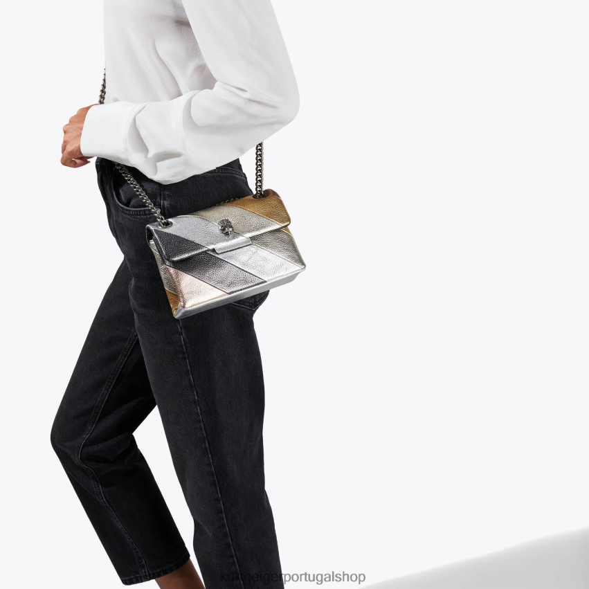 Kurt Geiger mulheres Londres mini kensington 8J6X0073 combinação de metal | bolsas