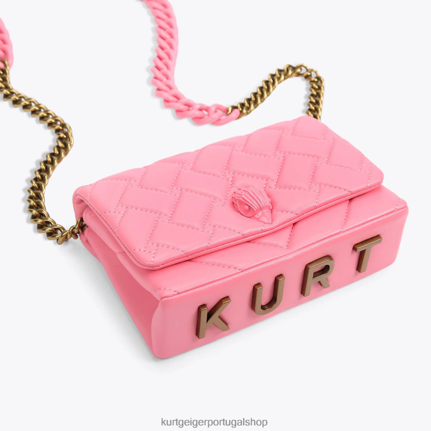Kurt Geiger mulheres Londres mini kensington 8J6X0078 rosa | bolsas