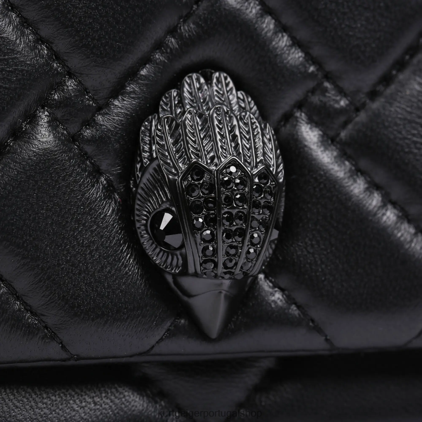 Kurt Geiger mulheres Londres mini kensington 8J6X0088 combinação preta | bolsas