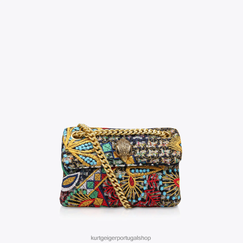 Kurt Geiger mulheres Londres tweed mini kensington 8J6X0028 vários/outros | bolsas