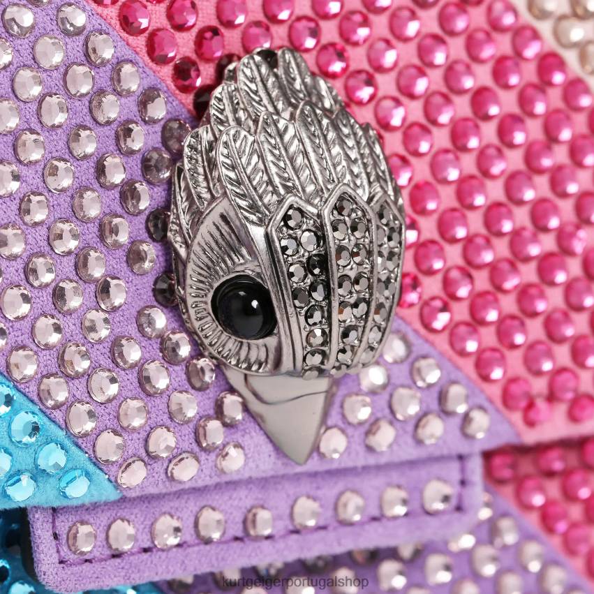 Kurt Geiger mulheres tecido londrino mini kensington 8J6X0012 vários/outros | bolsas