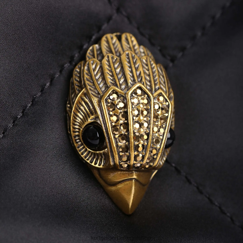 Kurt Geiger mulheres Londres reciclou quadrado pequeno comprador 8J6X00112 preto | bolsas