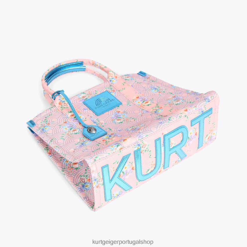 Kurt Geiger mulheres bolsa Southbank de Londres 8J6X00469 combinação rosa | bolsas
