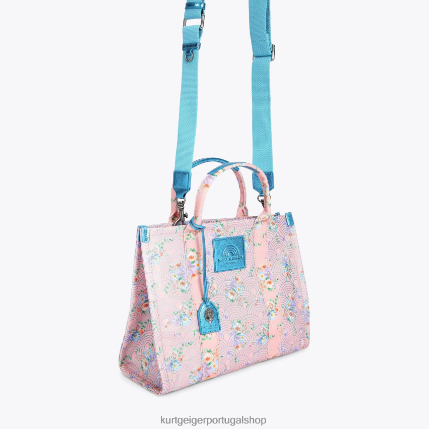 Kurt Geiger mulheres bolsa Southbank de Londres 8J6X00469 combinação rosa | bolsas
