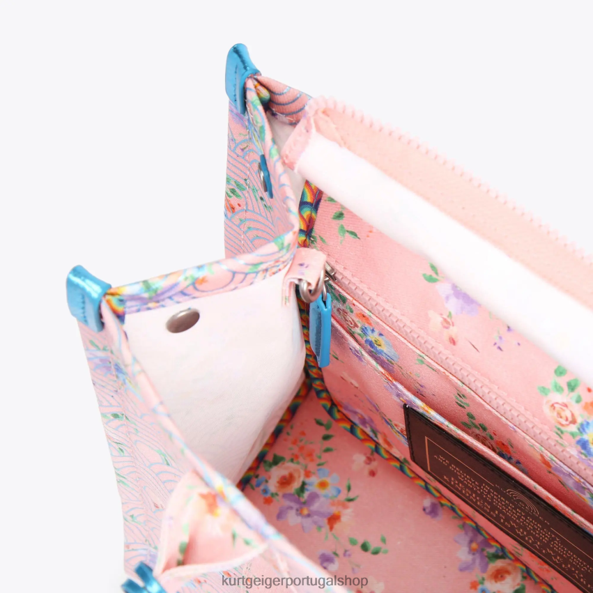 Kurt Geiger mulheres bolsa Southbank de Londres 8J6X00469 combinação rosa | bolsas