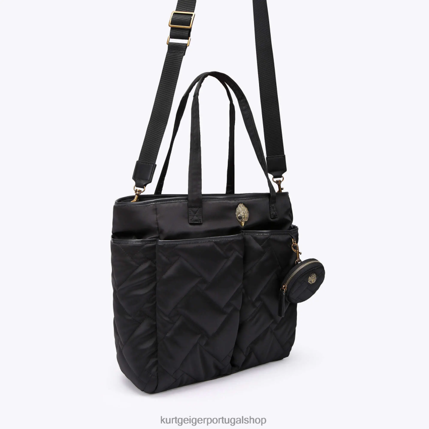 Kurt Geiger mulheres bolsa bebê londres 8J6X00282 preto | bolsas