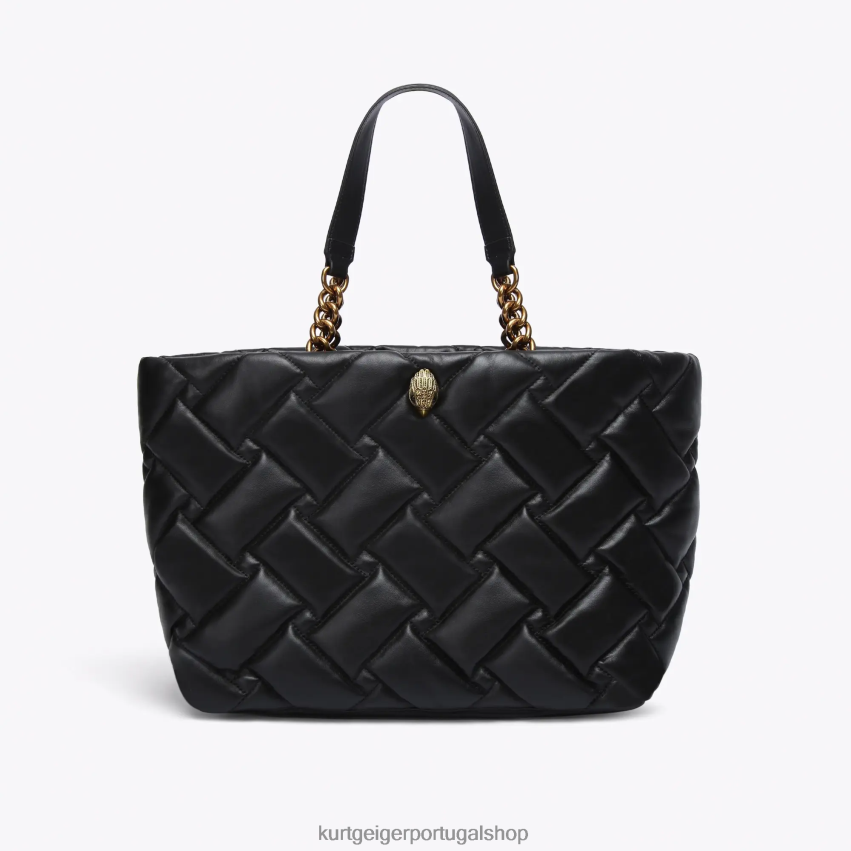 Kurt Geiger mulheres comprador macio de londres kensington 8J6X0071 preto | bolsas