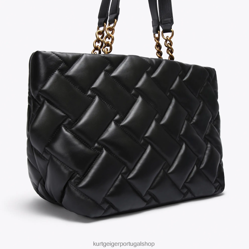 Kurt Geiger mulheres comprador macio de londres kensington 8J6X0071 preto | bolsas