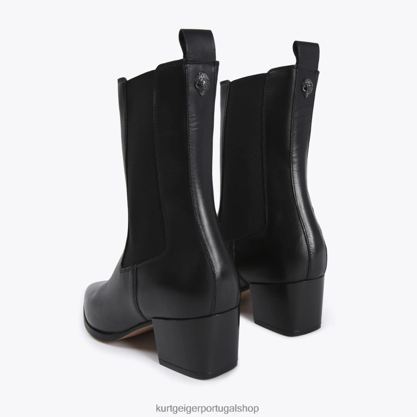 Kurt Geiger mulheres estrela de londres chelsea 8J6X00396 preto | calçados