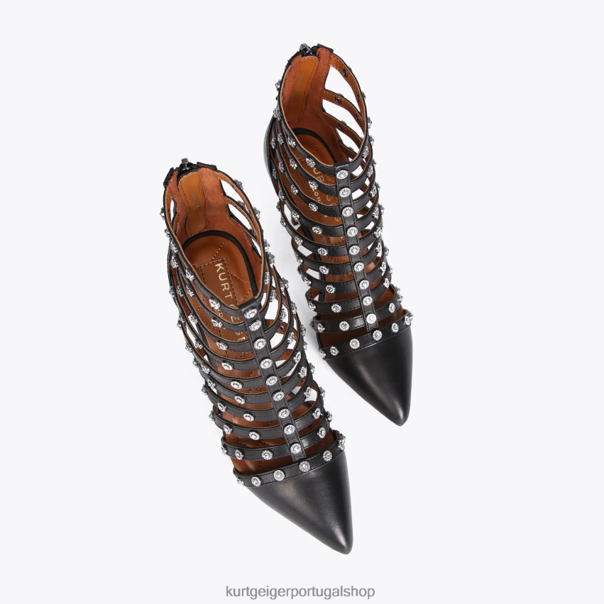 Kurt Geiger mulheres botinha octavia londres 8J6X00390 preto | calçados