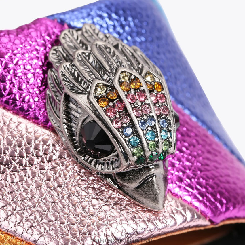 Kurt Geiger mulheres alpargata londres kensington 105 8J6X00220 combinação preta | calçados