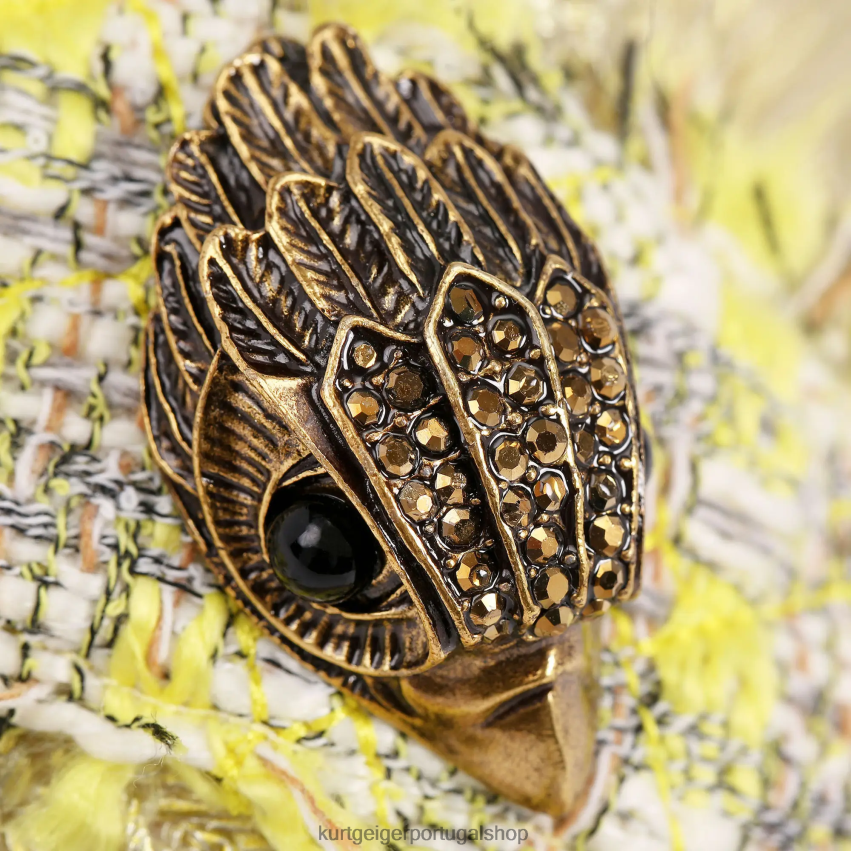 Kurt Geiger mulheres alpercata londrina kensington 8J6X00445 amarelo | calçados