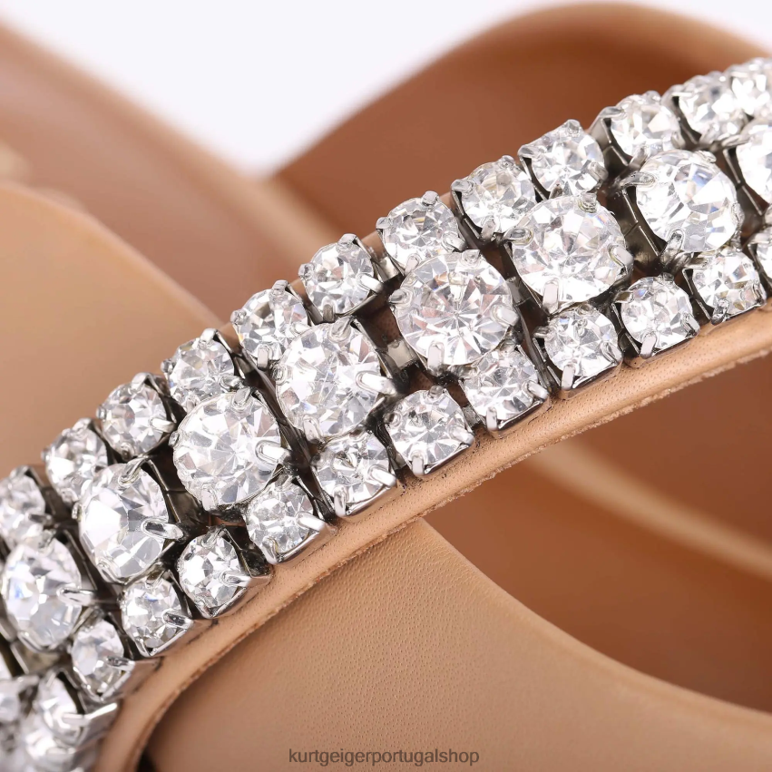 Kurt Geiger mulheres Londres principesco 8J6X00366 camelo | calçados