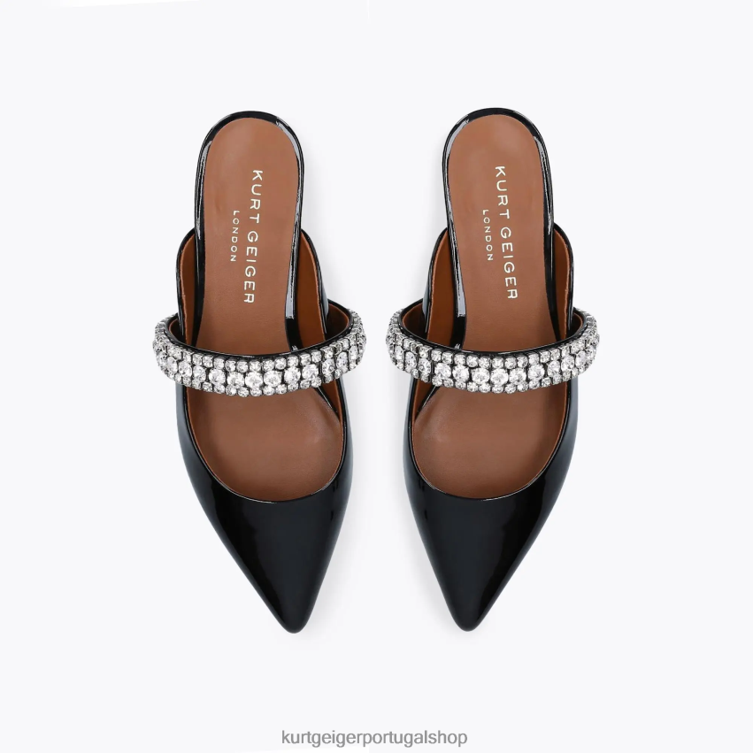 Kurt Geiger mulheres Londres principesco 8J6X00368 preto | calçados