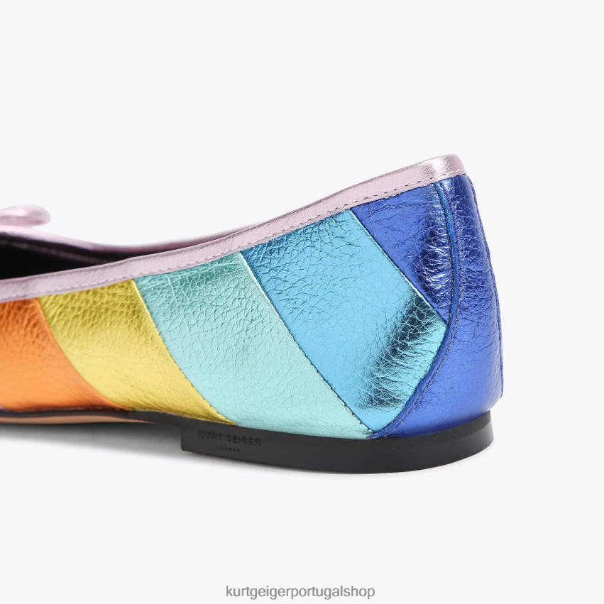 Kurt Geiger mulheres bailarina da águia de Londres 8J6X00221 vários/outros | calçados