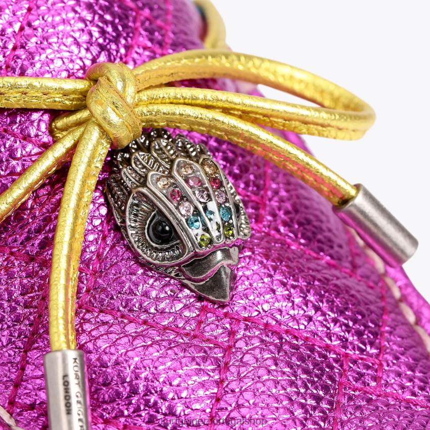 Kurt Geiger mulheres mocassim águia londres 8J6X00218 combinação rosa | calçados