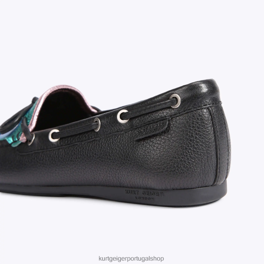Kurt Geiger mulheres mocassim águia londres 8J6X00227 preto outro | calçados