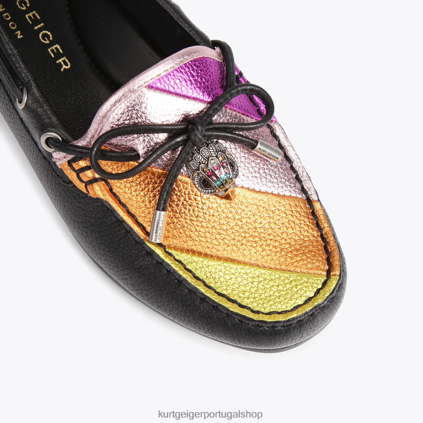 Kurt Geiger mulheres mocassim águia londres 8J6X00227 preto outro | calçados