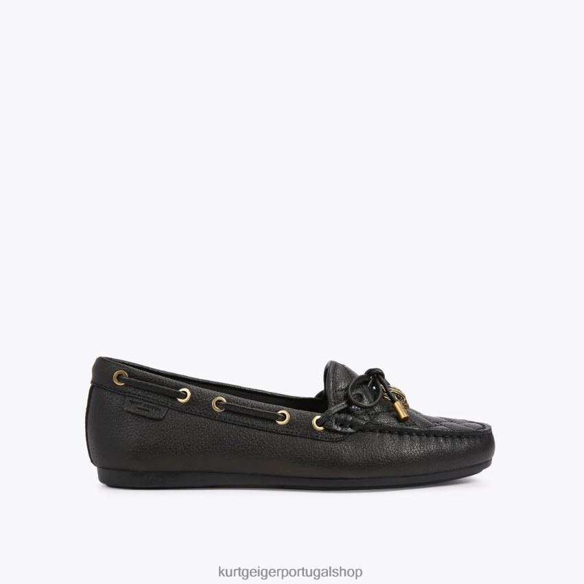 Kurt Geiger mulheres mocassim águia londres 8J6X00355 preto | calçados